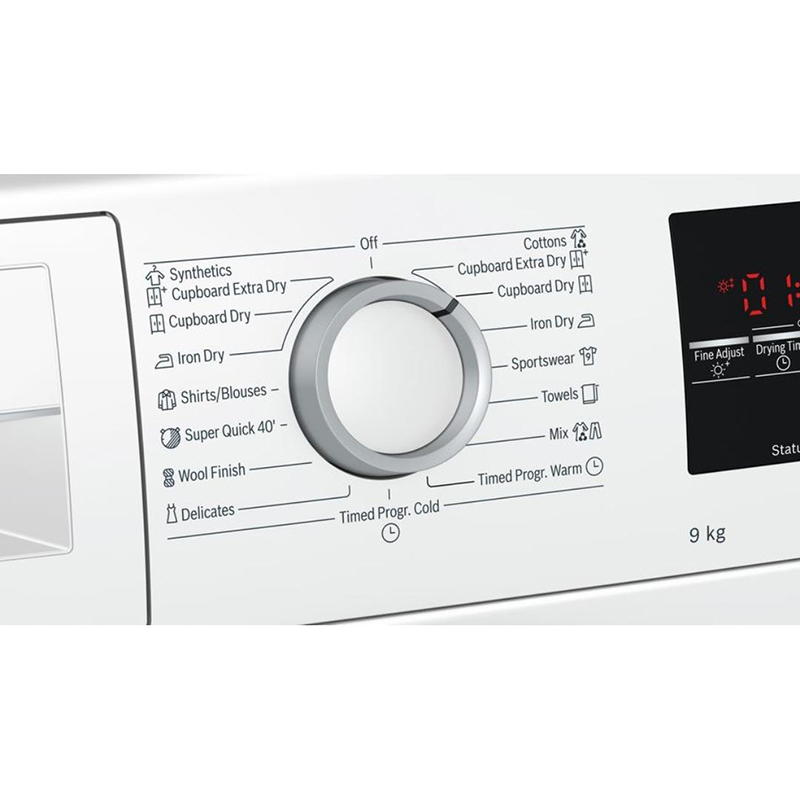 Bảng điều khiển bosch WTW85400SG