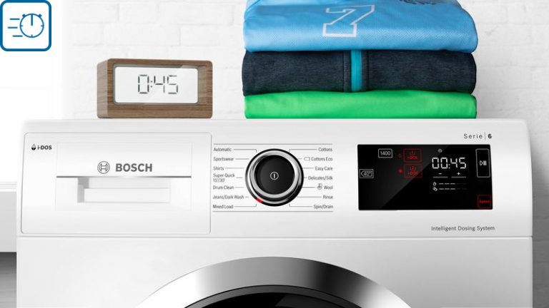 Tính năng SpeedPerfect Plus Bosch WGG234E0SG