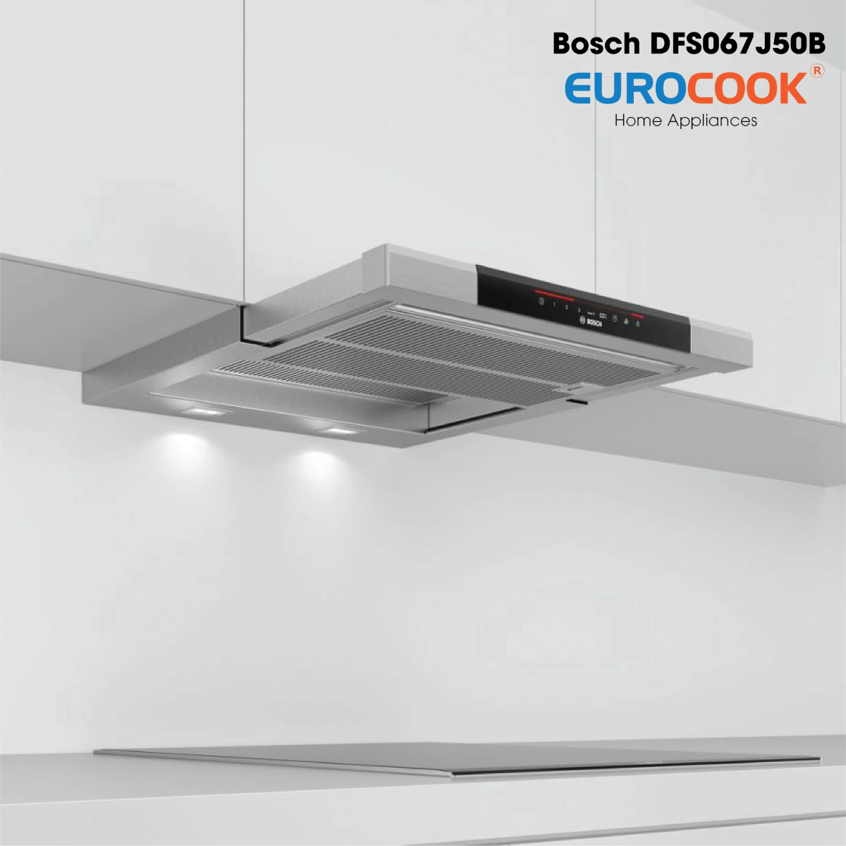 máy hút mùi âm tủ Bosch  DFS067J50B