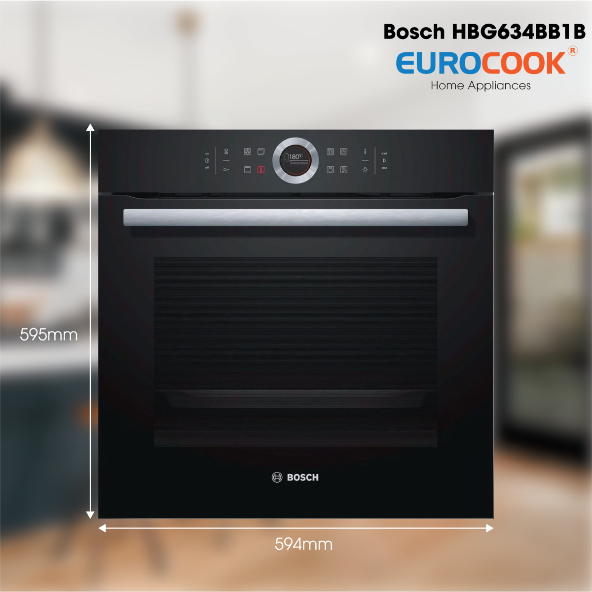 Lò nướng bosch HBG634BB1B