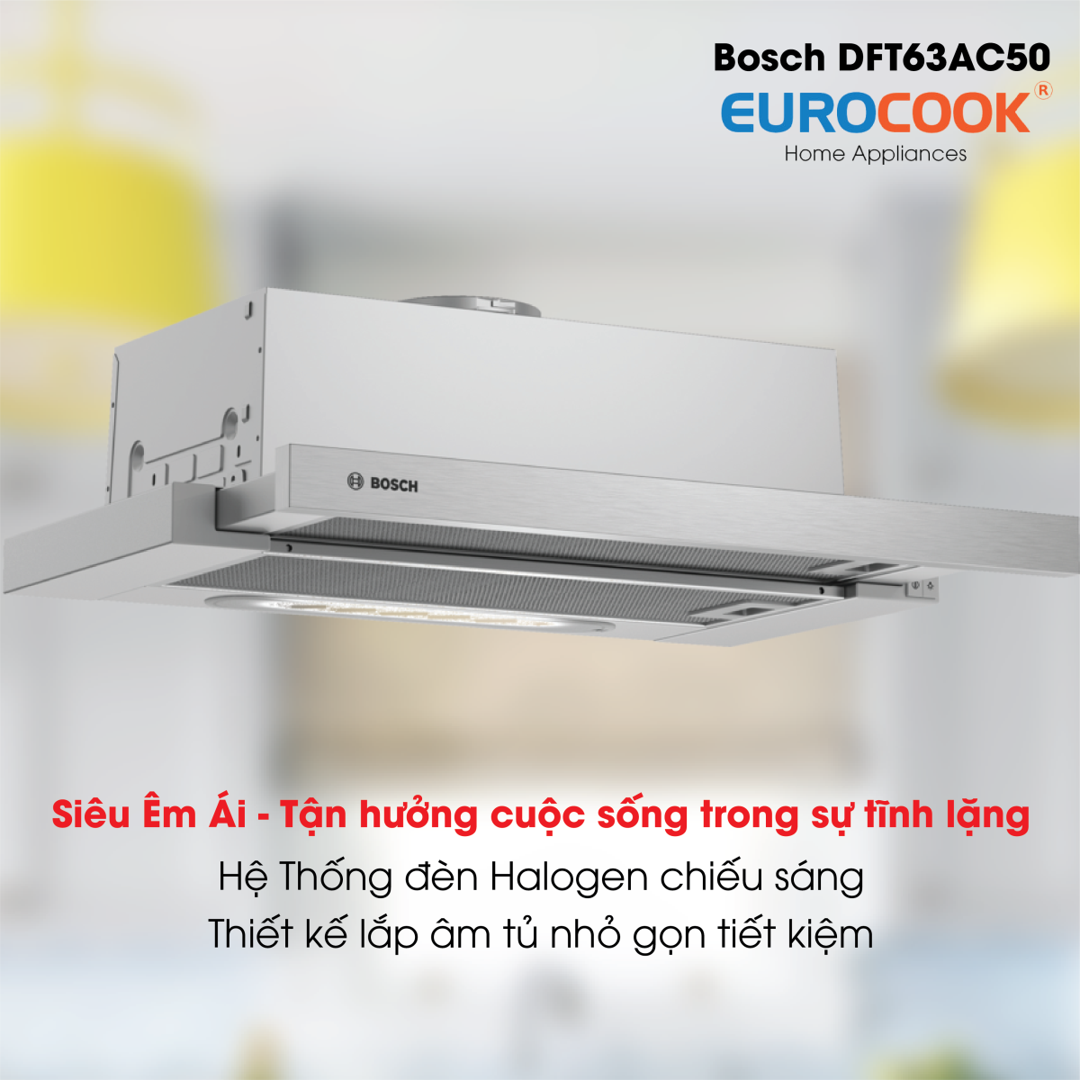 máy hút mùi bosch DFT63AC50