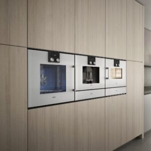 Lò hấp âm tủ Gaggenau BSP220131 200 series -Màu bạc- 50L - Bản lề cửa bên phải