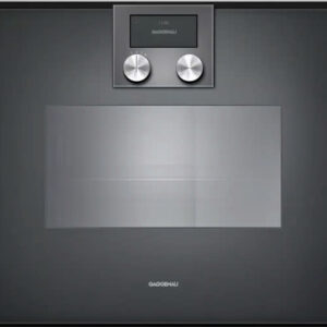 Lò hấp âm tủ Gaggenau BSP221101 200 series -Màu đen- 50L - Bản lề cửa bên trái