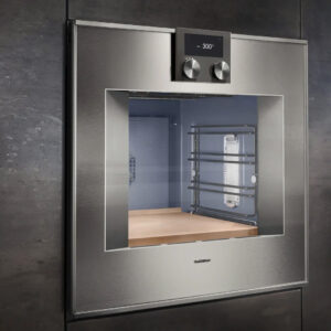 Lò nướng kết hợp vi sóng âm tủ Gaggenau BM451100 400 series-Thép không gỉ-50L -Bản lề cửa bên trái