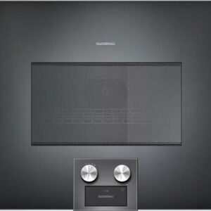 Lò nướng kết hợp vi sóng Gaggenau BM454100 400 series - Màu đen- 50L - Bản lề cửa bên phải