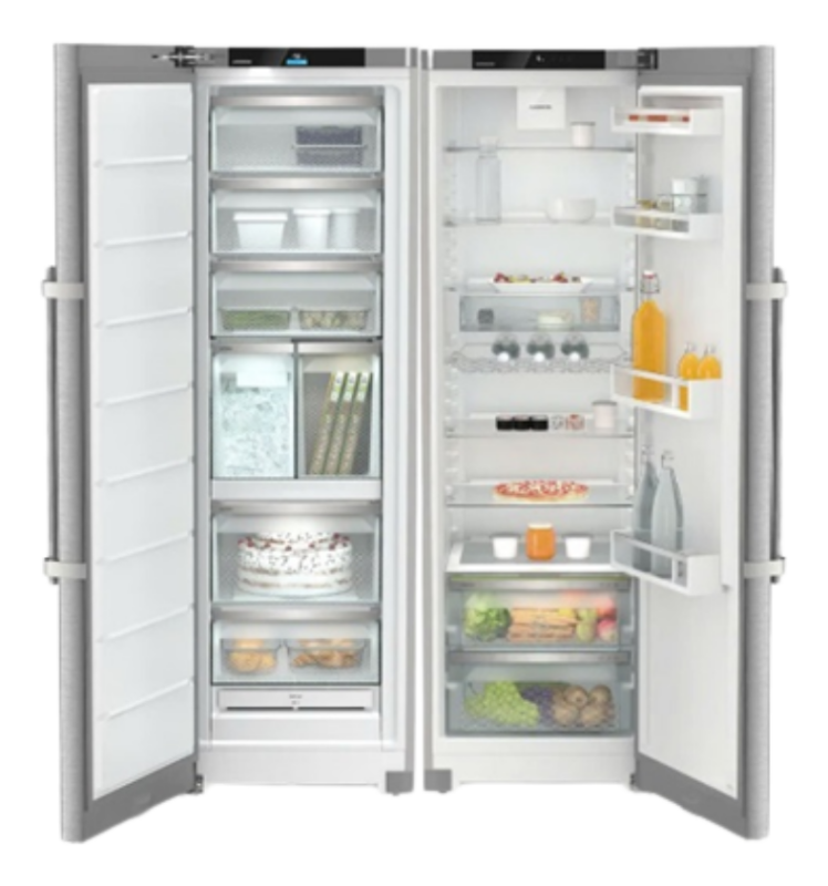 Bộ tủ lạnh kết hợp Liebherr SFNsdd 526i Prime – SRsdd 5230 – Tay nắm Slimline thanh lịch