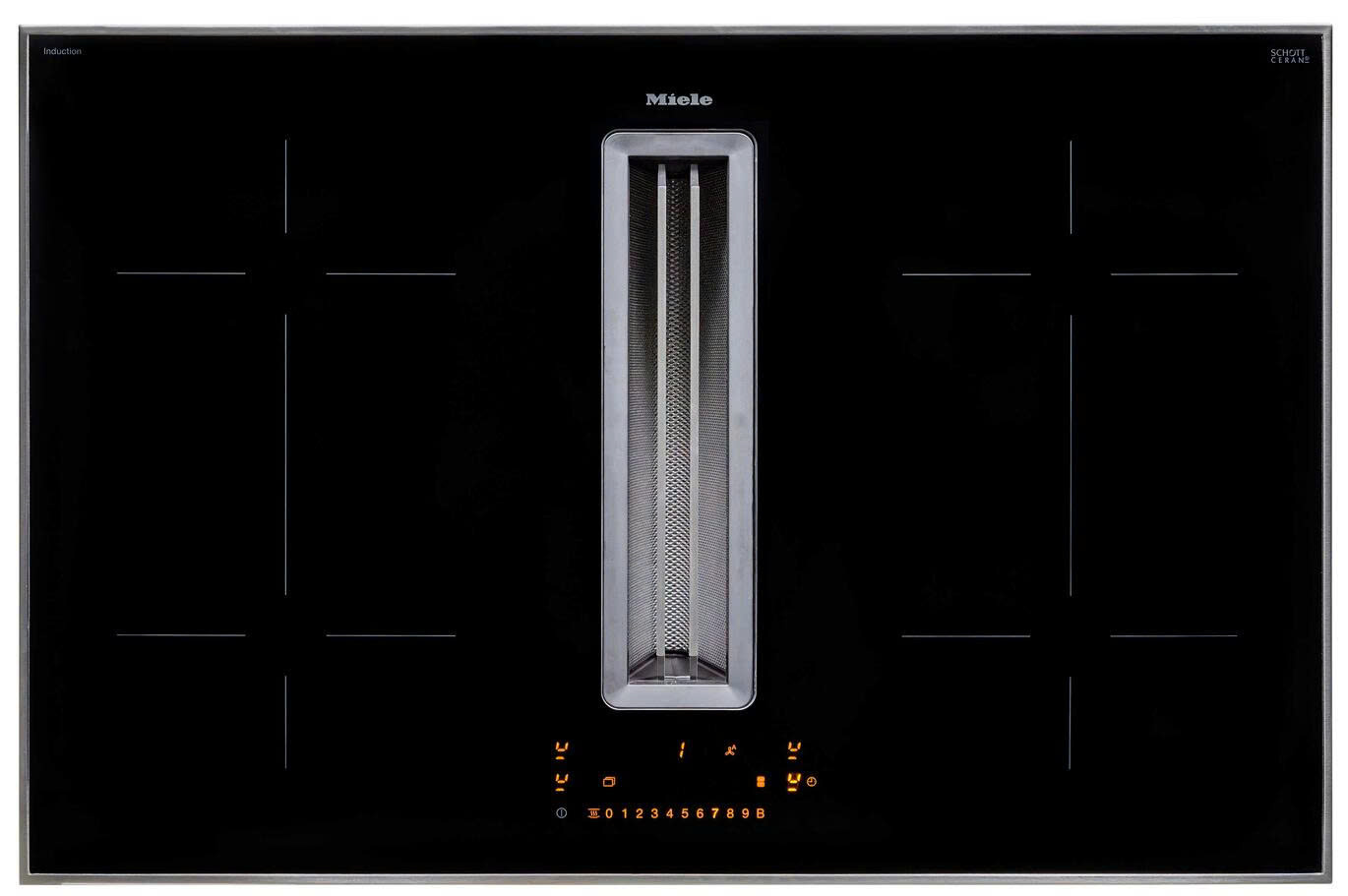 Bếp từ kết hợp hút mùi Miele KMDA 7473 FL-A