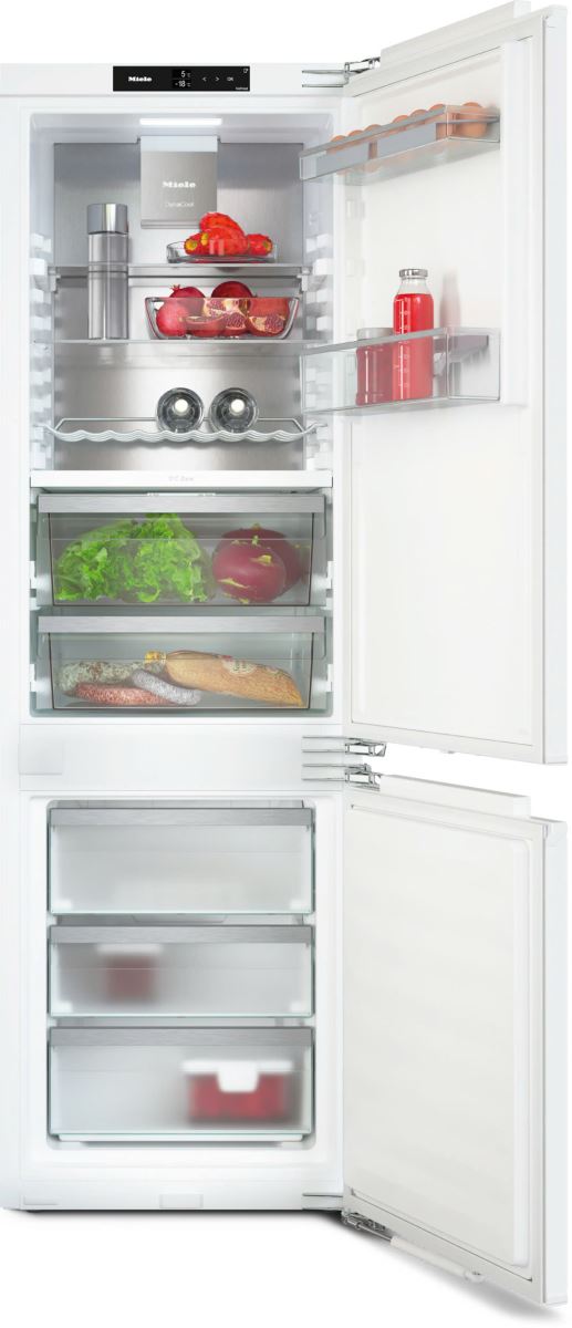 Tủ lạnh âm tường 2 ngăn - ngăn đá dưới Miele KFN 7744C 125 Gala