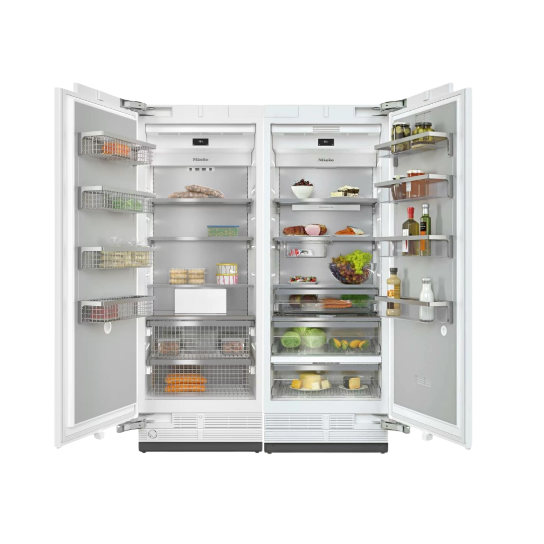 Bộ tủ lạnh kết hợp Miele MasterCool K 2802 Vi - F 2813 Vi - Làm đá tự động