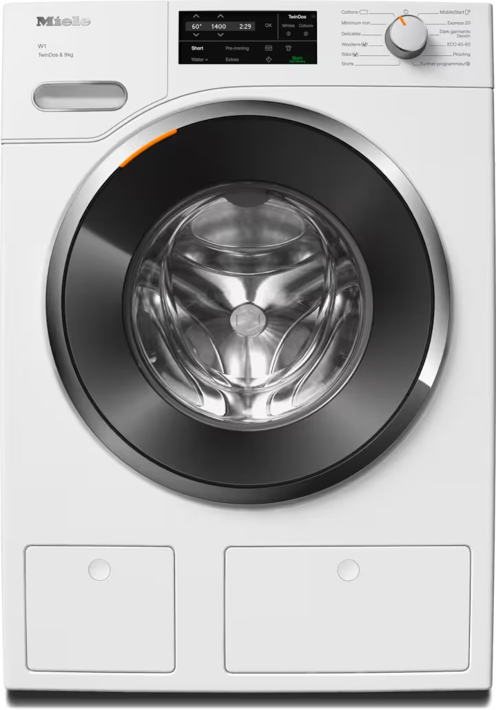 Máy giặt cửa trước Miele WWG660 WCS TDos - 9kg - Sen trắng