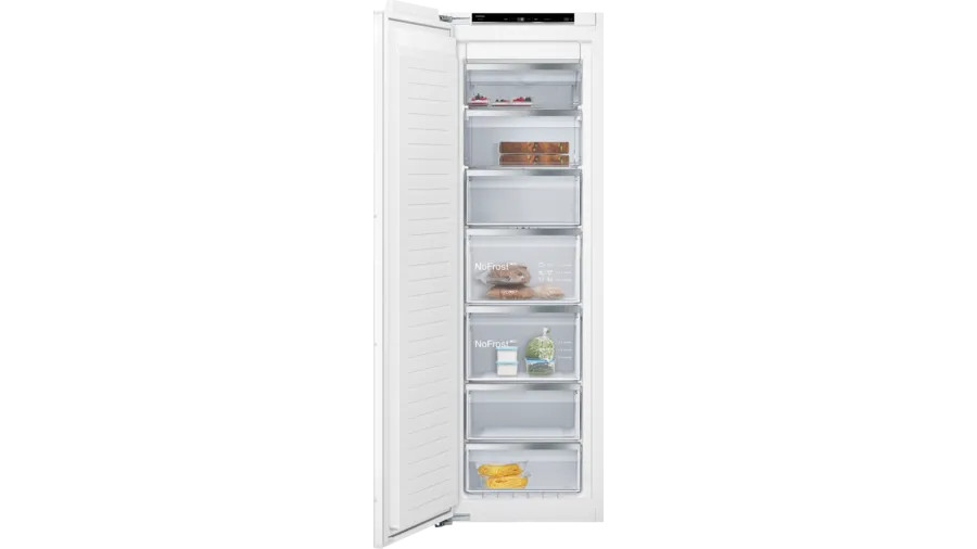 Tủ đông âm tường 1 cửa Siemens GI81NACE0