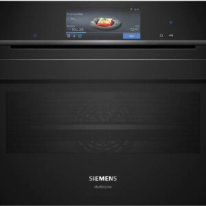 Lò nướng hơi nước âm tường Siemens CS958GDD1 iQ700 nhỏ gọn 60 x 45 cm màu đen
