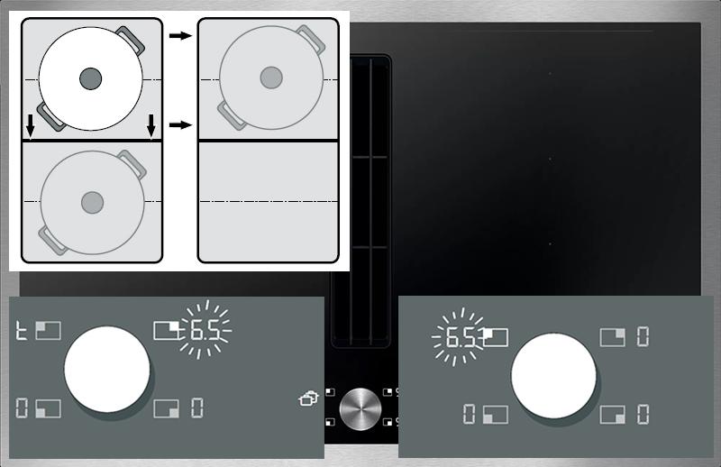 Bếp Từ Tích Hợp Hút Mùi Gaggenau CV282111