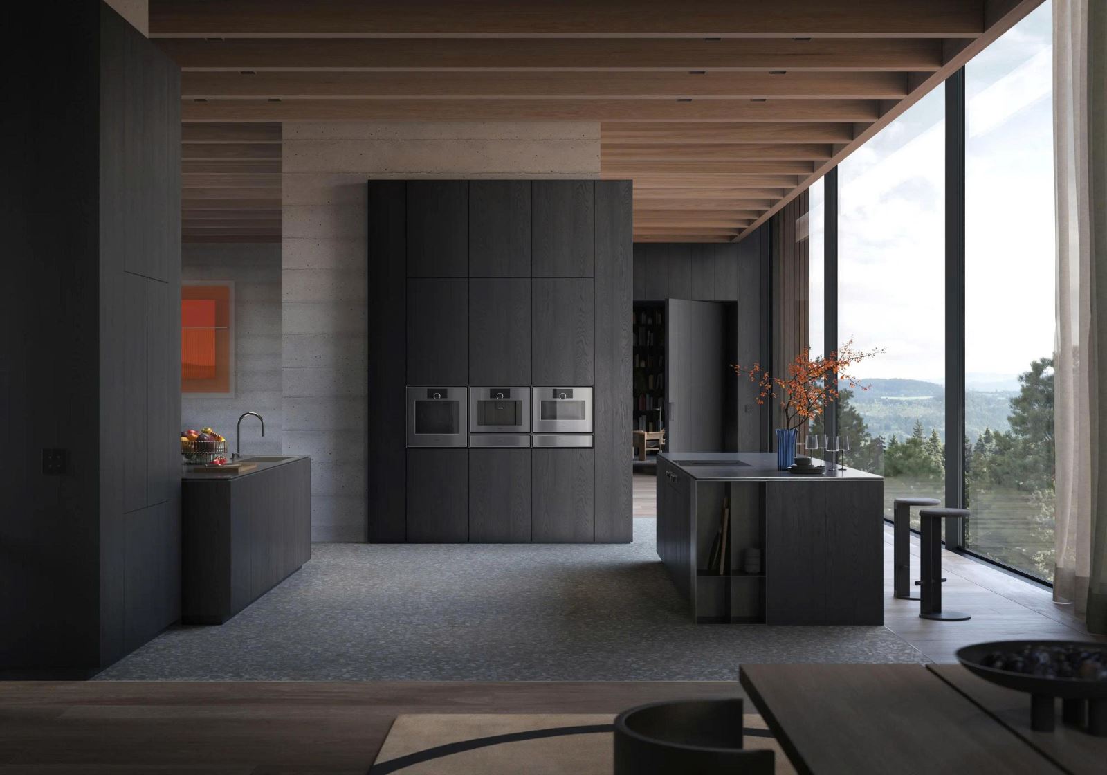 Đầu dò nhiệt độ lõi cảm biến 3 điểm lò nướng Gaggenau