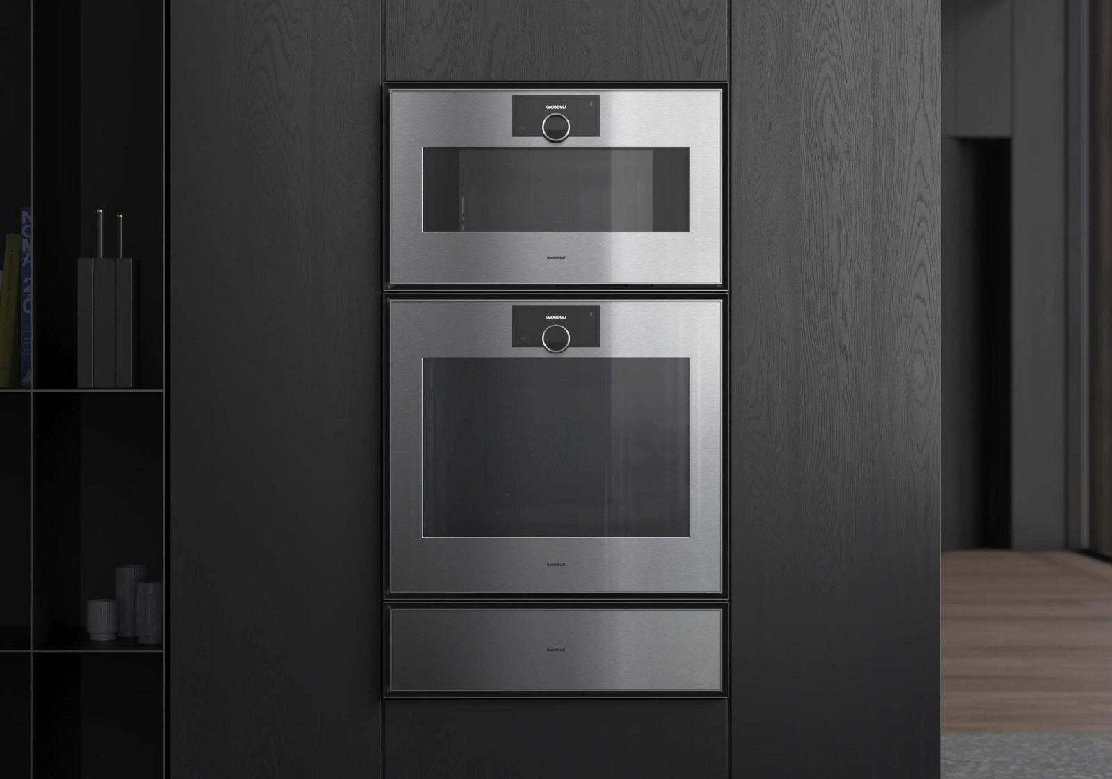Chức năng tự làm sạch nhiệt phân lò nướng Gaggenau GO480120
