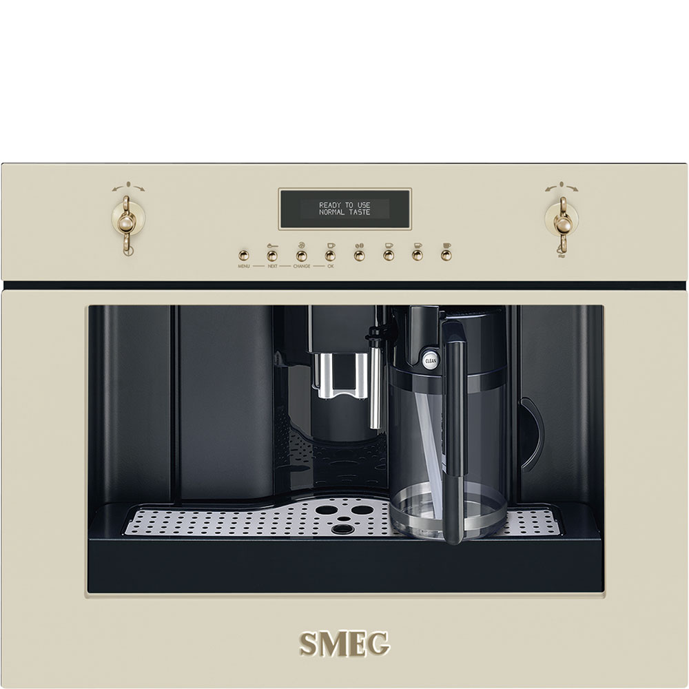 May pha ca phe tu dong Smeg CMS8451P Colonial Crema dong co dien