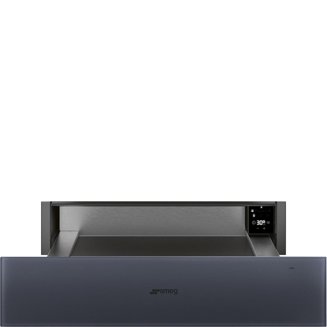 Ngan keo khay giu am Smeg CPRT115G Linea Neptune Grey