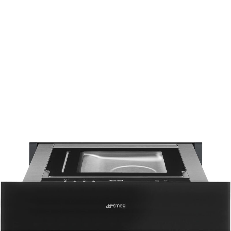 Máy hút chân không Smeg CPV115B3 – Línea Đen – Ngăn kéo tích hợp