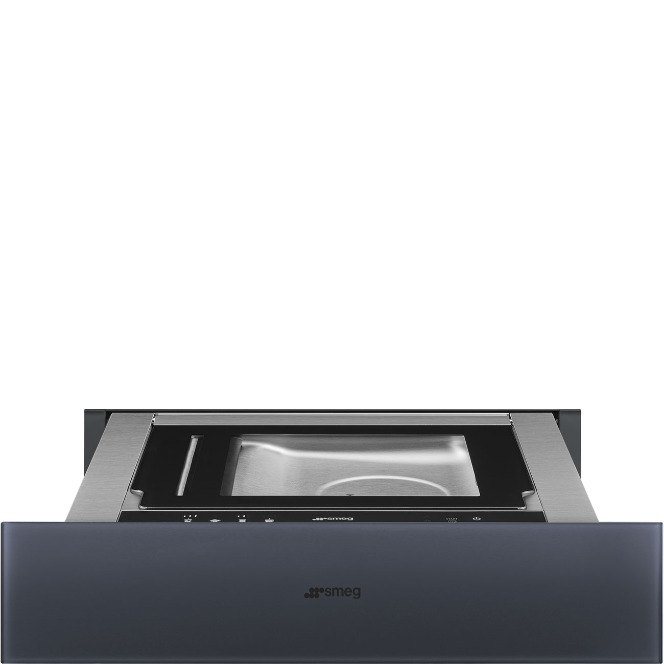 May hut chan khong ngan keo Smeg CPV115G Linea Neptune Grey 99.9%