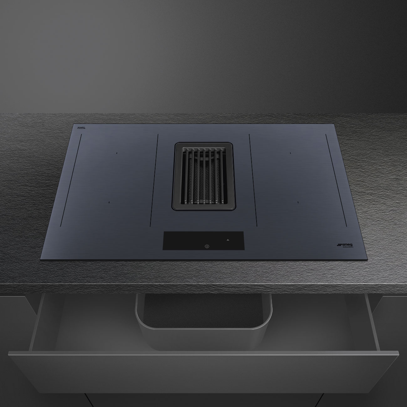 Bo loc inox bep tu Smeg HOBD182DG