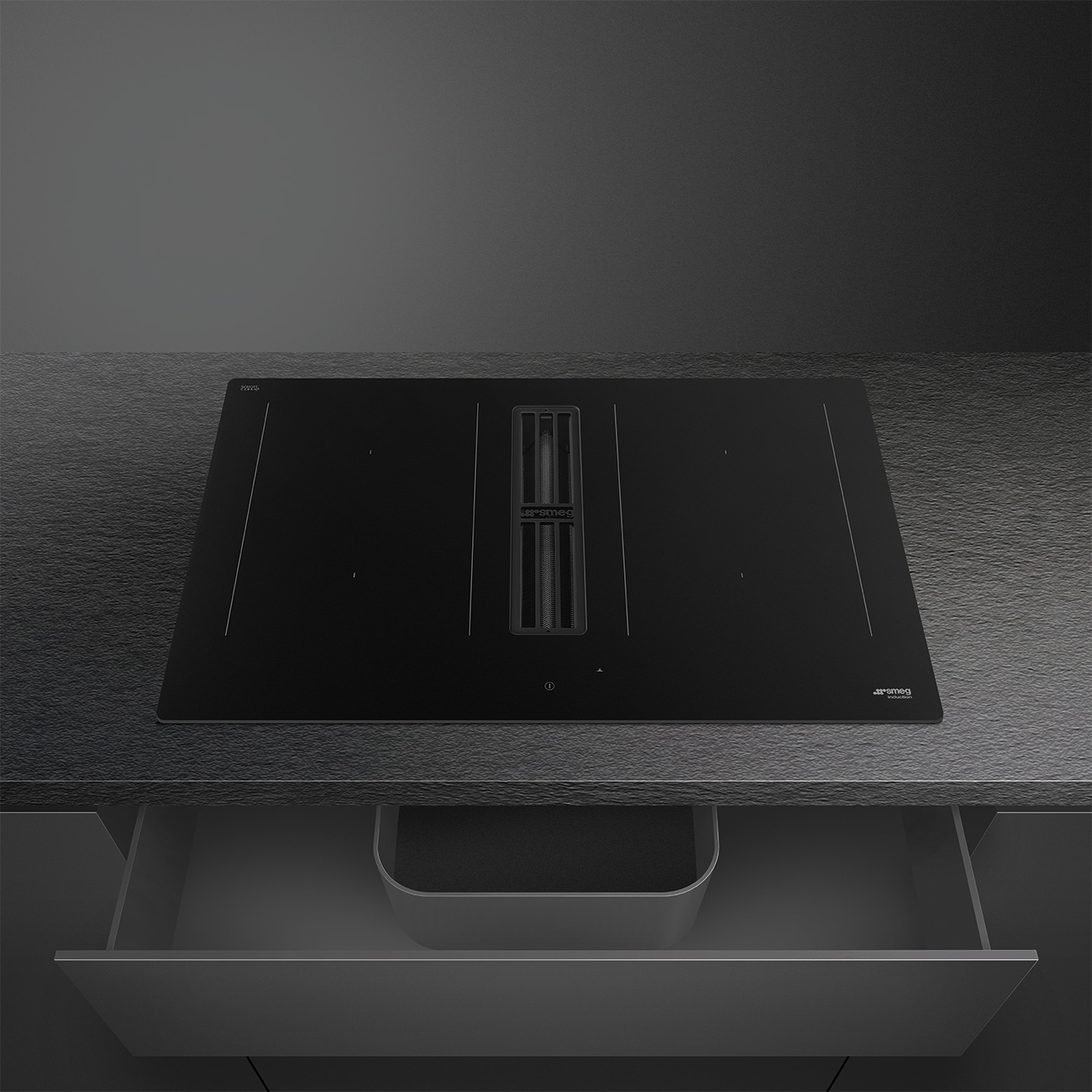 Bo loc mo inox bep tu Smeg HOBD382N2