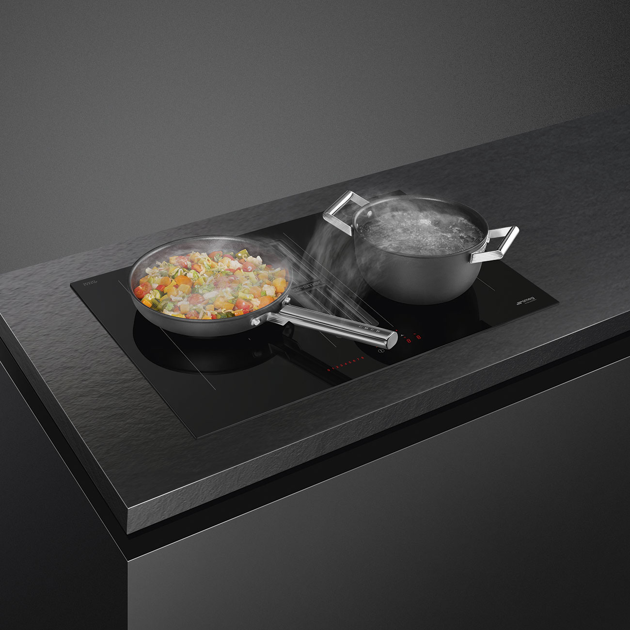 EVO Slider bep tu Smeg HOBD472D2