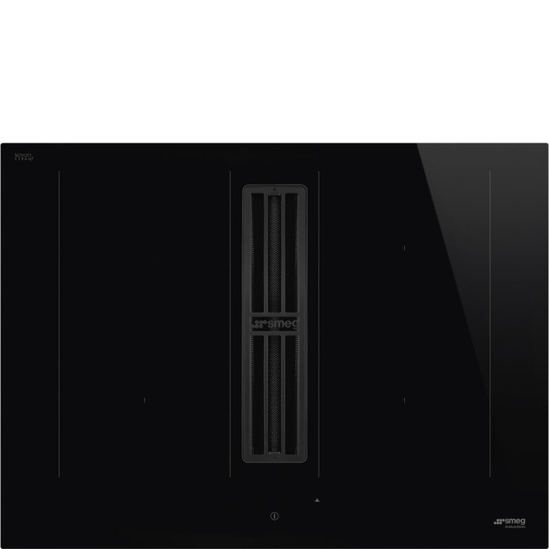 Bếp từ tích hợp hút mùi Smeg HOBD472D2 – 70cm – EVO Slider