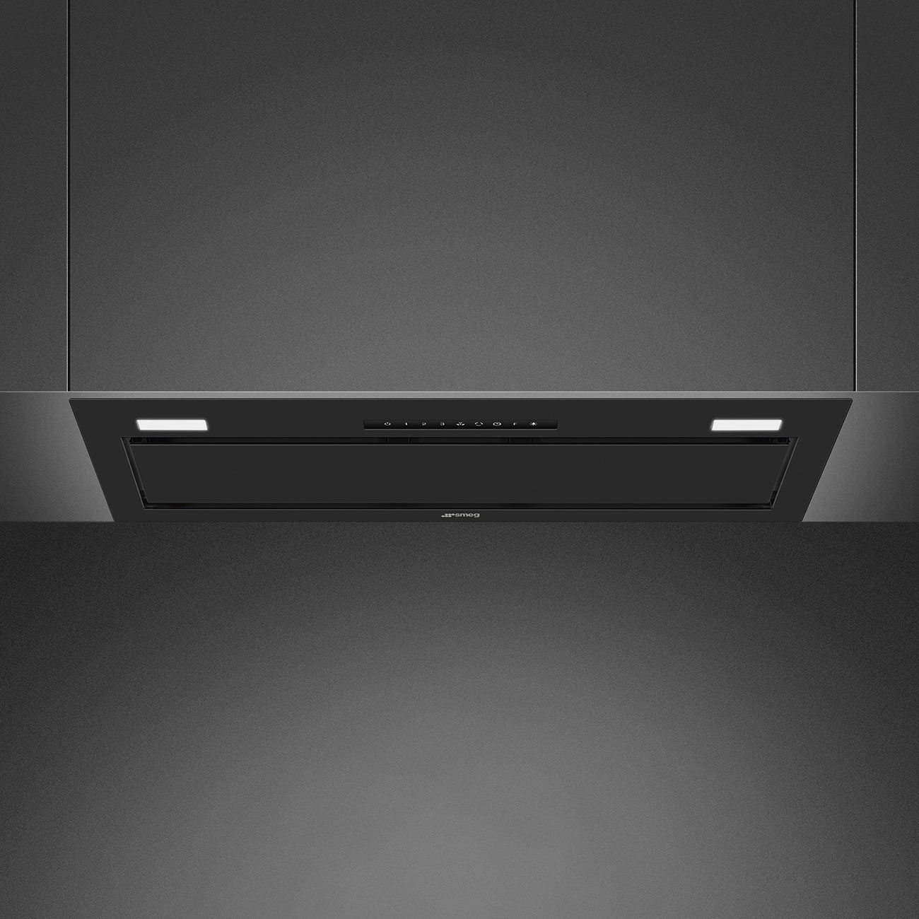 May hut mui am tu Smeg KSG8P4MB 75cm den mate Auto-Vent 2.0 cam ung