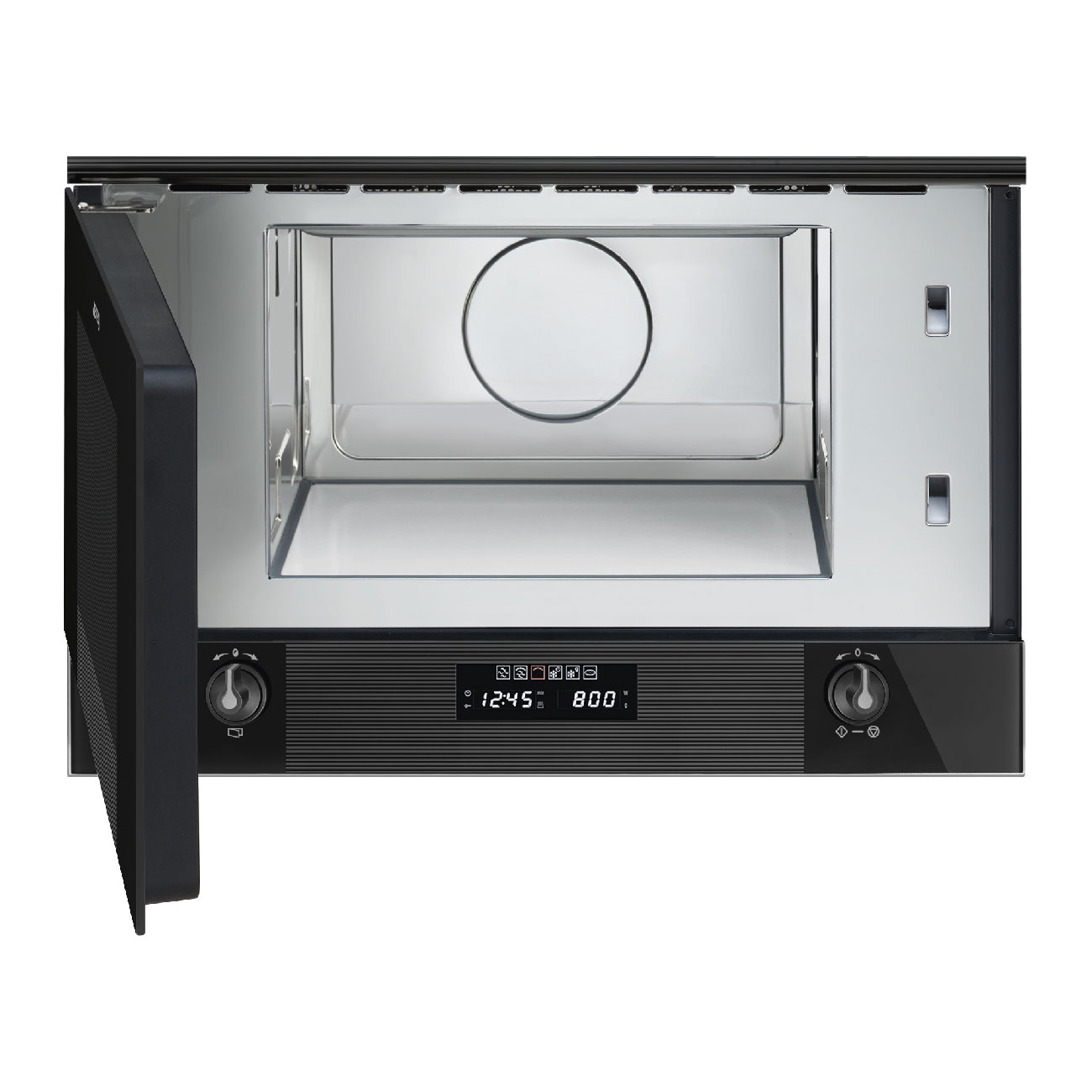 Chuc nang Pizza va Grill lo vi song Smeg MP122B3