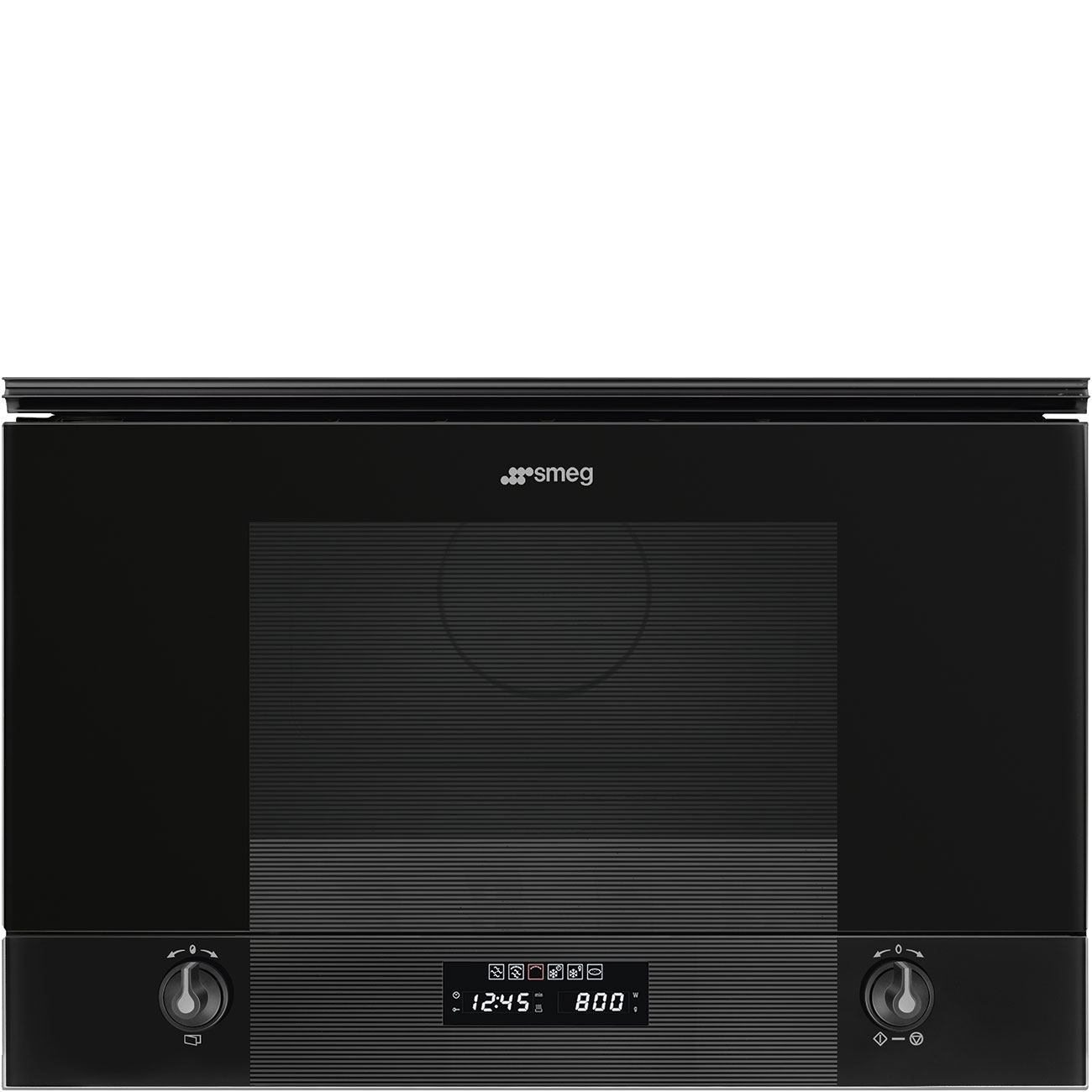 Lo vi song Smeg MP122B3 Linea co Grill lap duoi tu