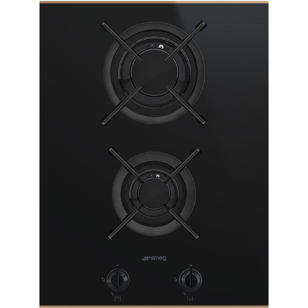 Bếp gas Smeg PV632CNR Dolce Stil Novo 38cm 2 vùng nấu