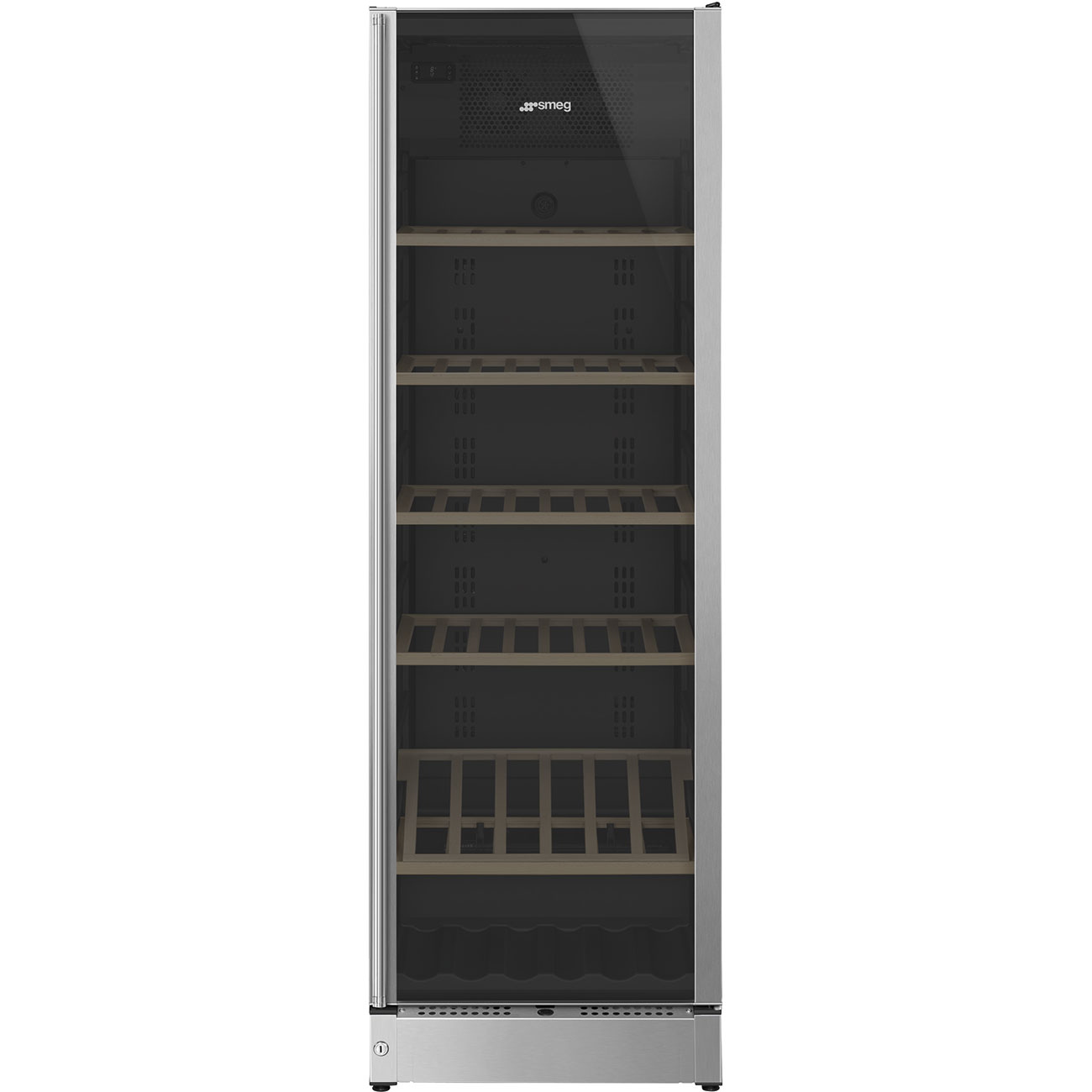 Tu ruou doc lap Smeg SCV115G 197 chai Clasica inox