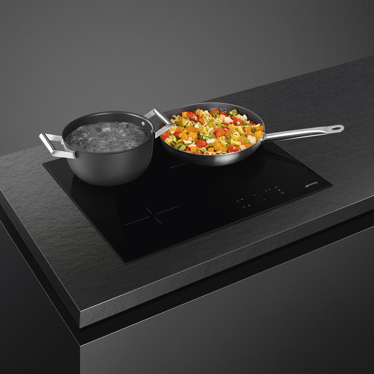 Mặt kính chịu nhiệt bếp điện Smeg SE263TD2