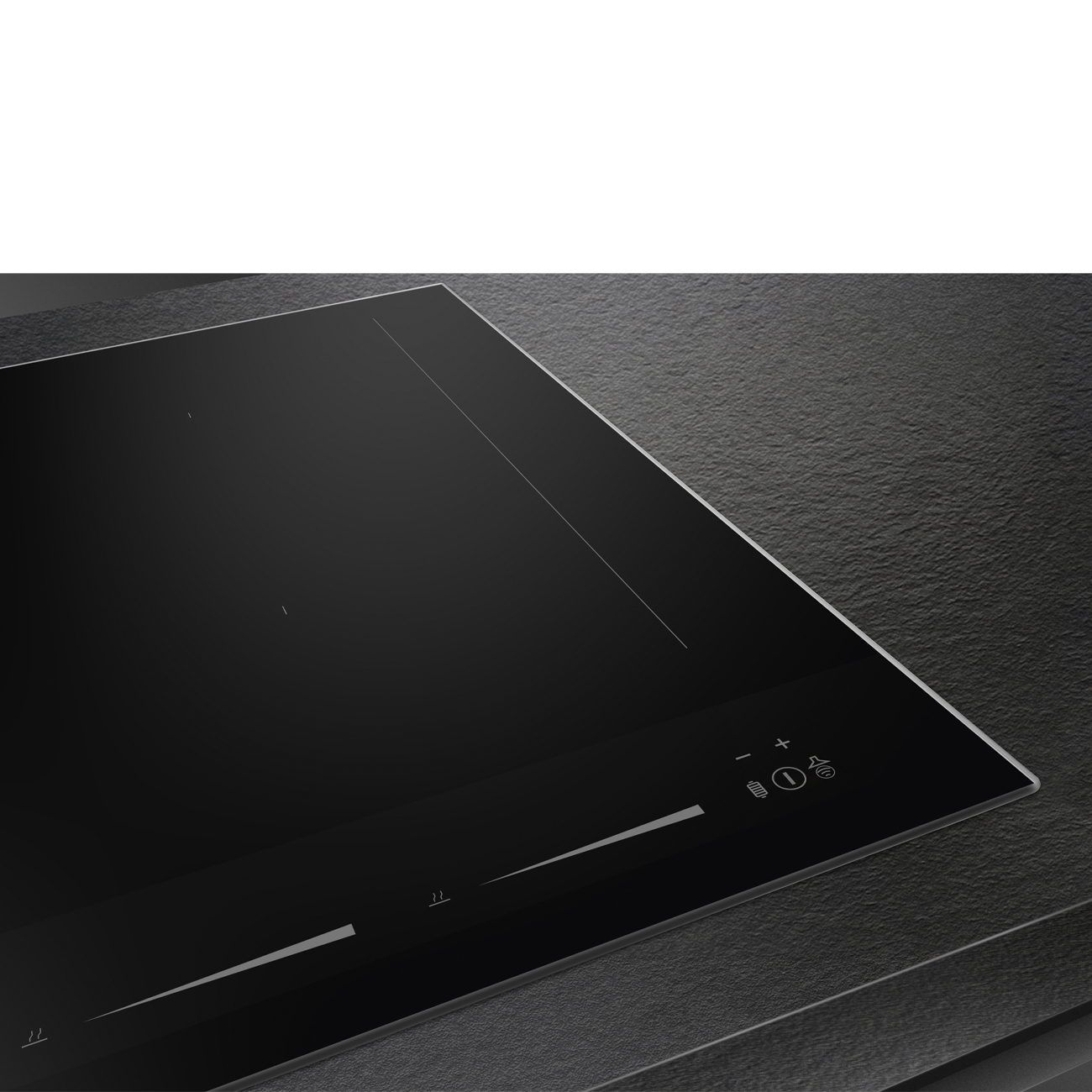 Mat kinh Glassy bep tu Smeg SIM1964D