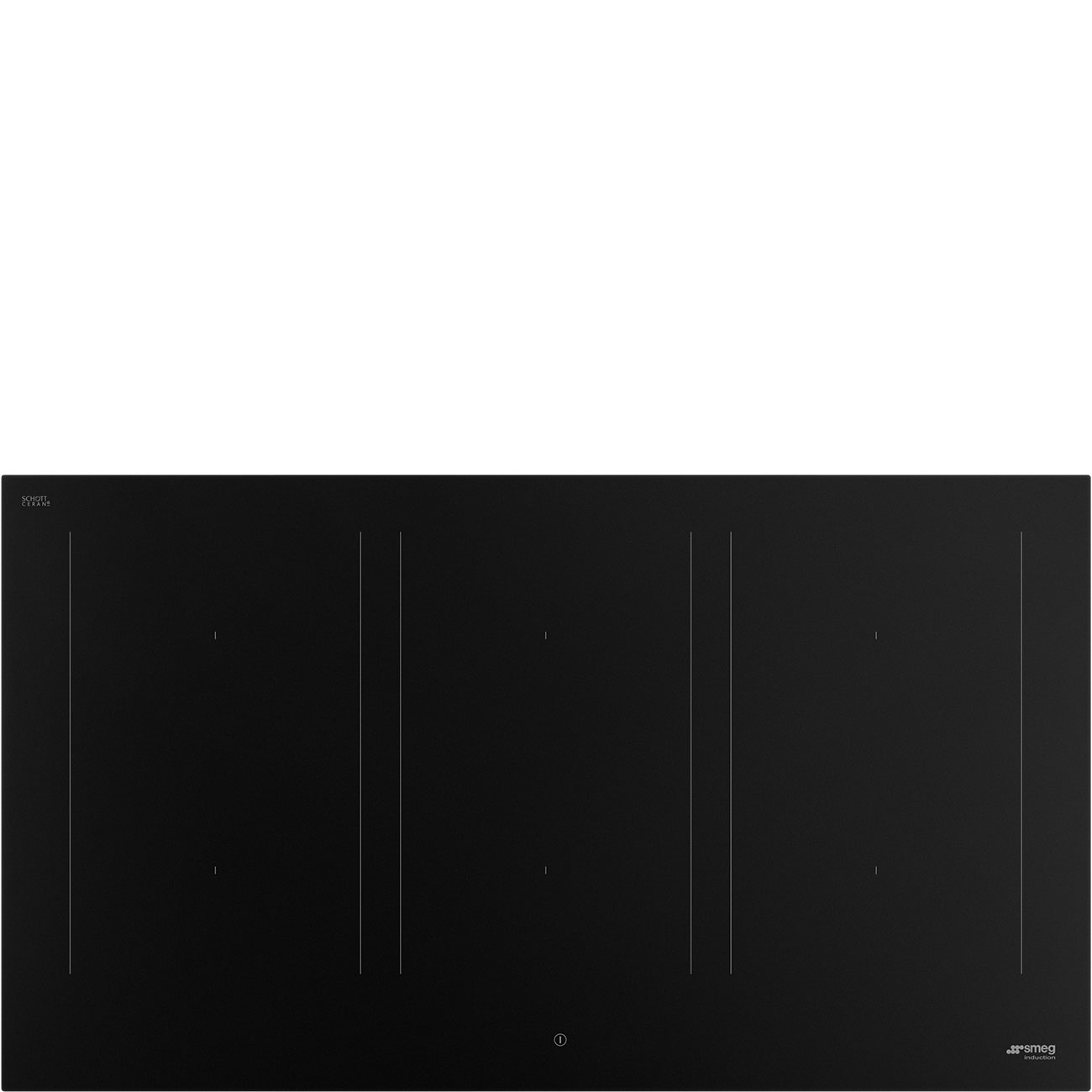 Bep tu Smeg SIM3964N Clasica 90cm EVO Slider 6 vung Multizona