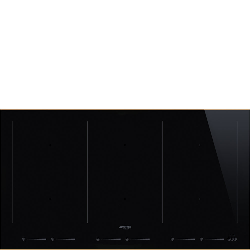 Bep tu Smeg SIM693WLDR Dolce Stil Novo 90cm 6 vung Multizona