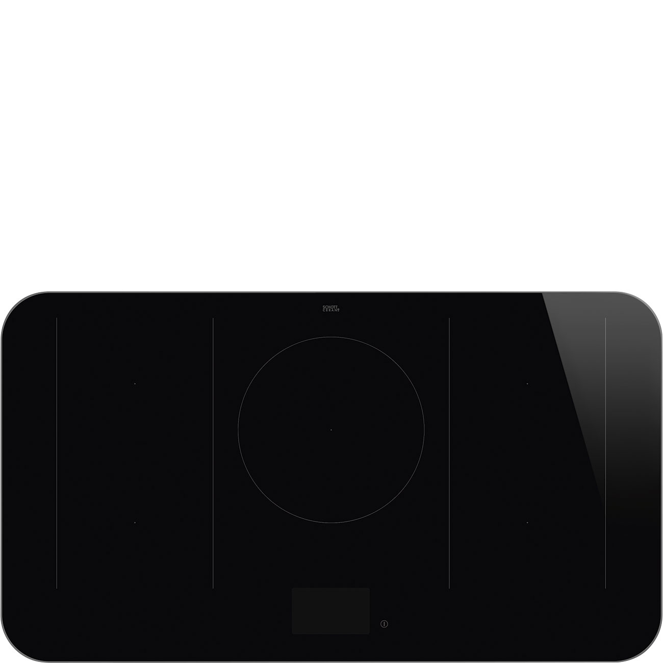 Bep tu Smeg SISL7955X Isola 90cm khung inox TFT GenX 5 vung Multizona