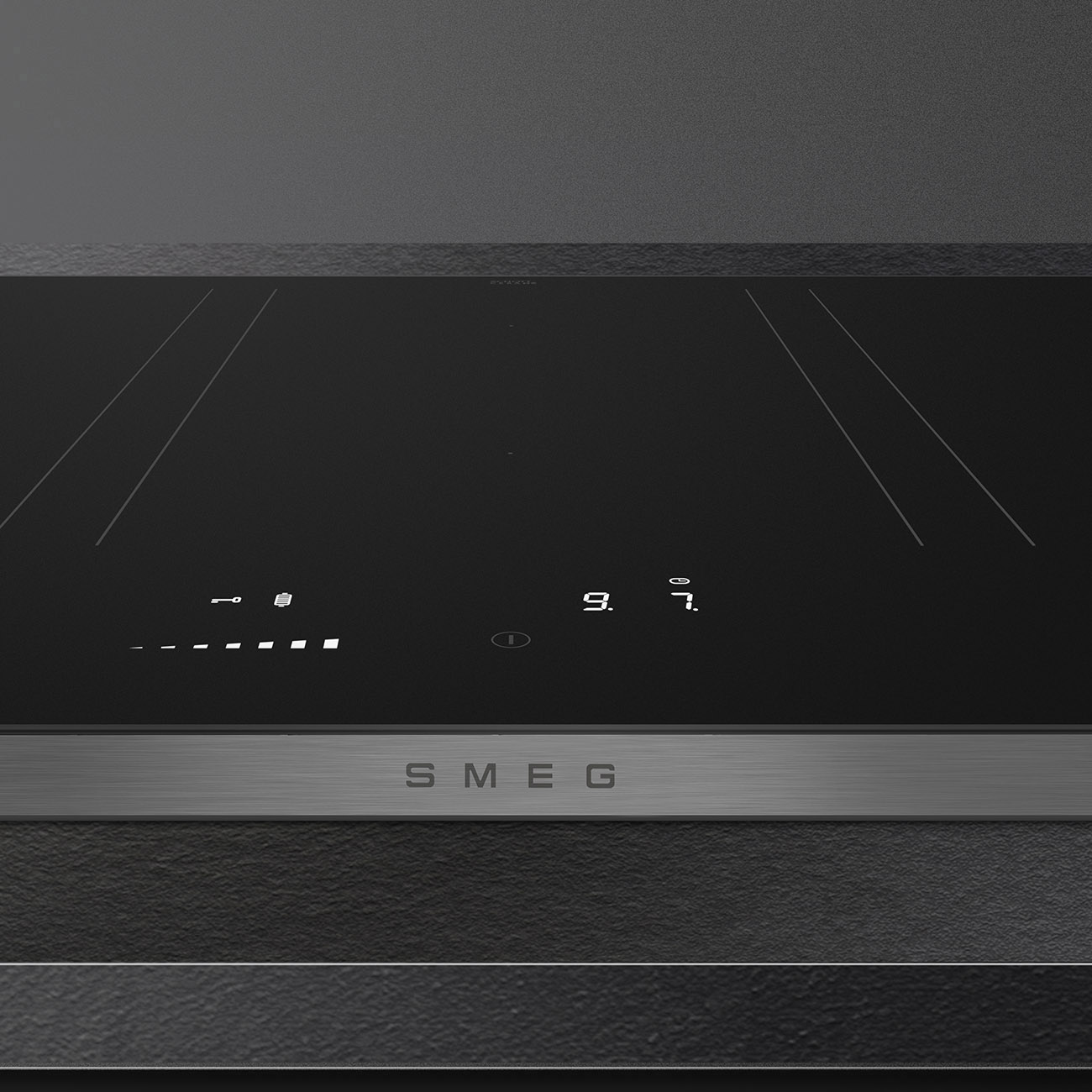 Bep tu Smeg SISL7964X lap dat trong bep dao