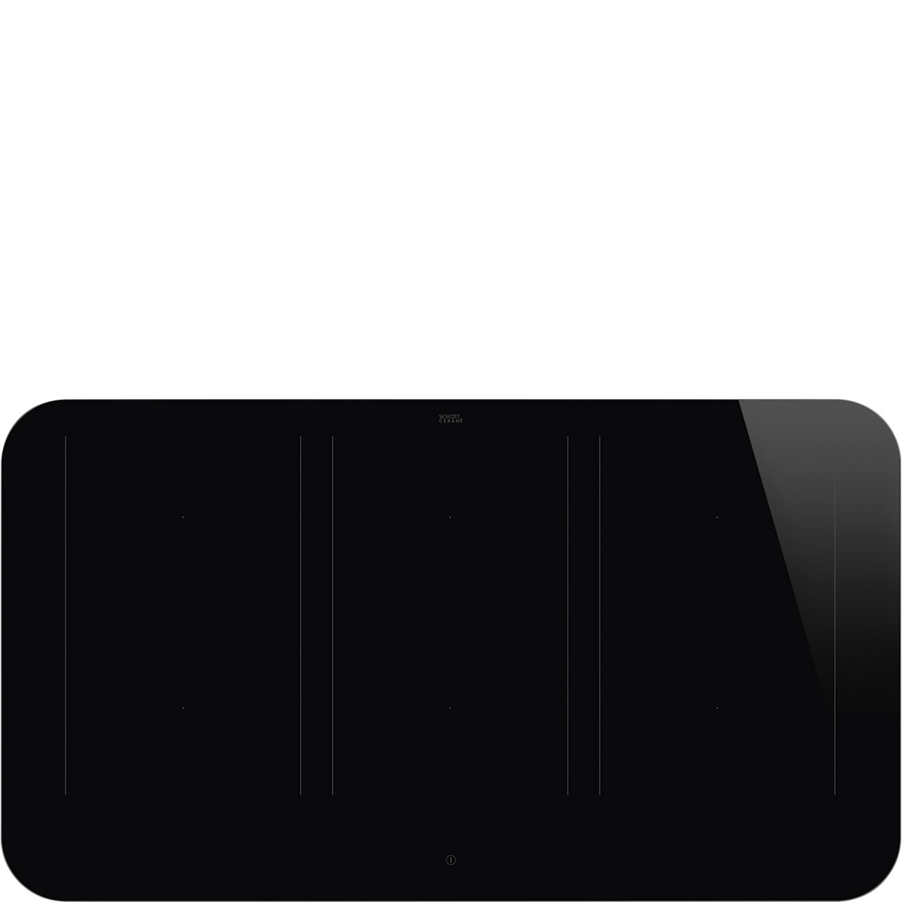 Bep tu Smeg SISL7964X Isola 90cm khung inox EVO Slider 6 vung Multizona