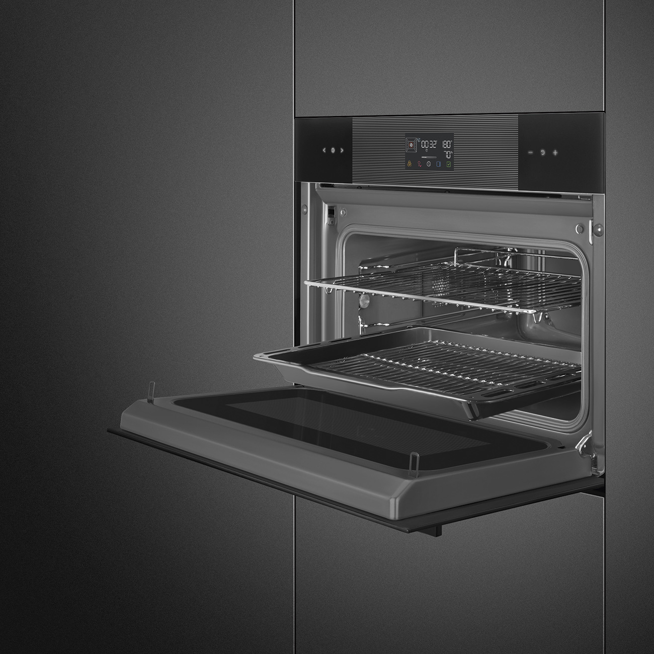 Bảng điều khiển EvoScreen lò Smeg SO4102M1B3
