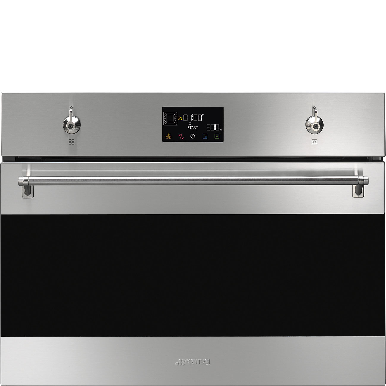 Lò nướng Smeg SO4302M1X Galileo Micro Combi dòng thẩm mỹ Cổ Điển inox