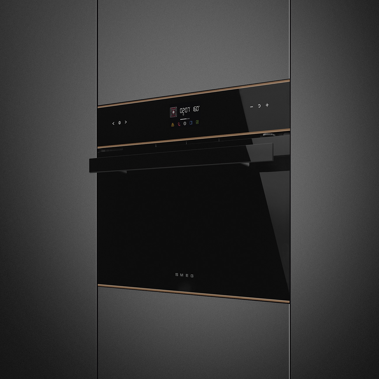 Chức năng AirFry chiên không dầu lò Smeg SO4602M1NR