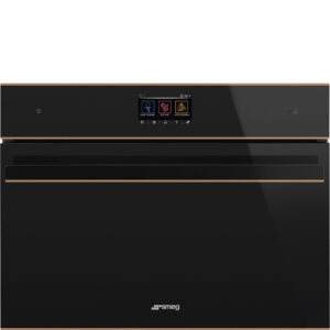 Lò nướng kết hợp vi sóng Smeg SO4604M2PNR - Galileo Speedwave - Compacto 45cm - Dolce Stil Novo