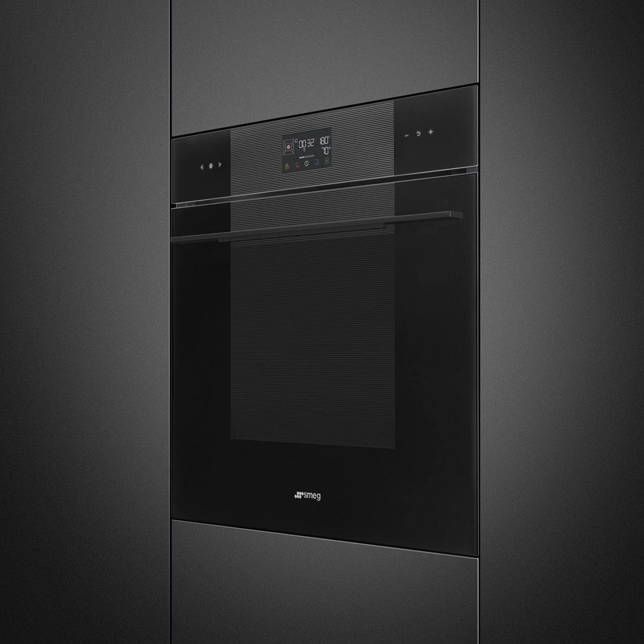 Bảng điều khiển EvoScreen lò Smeg SO6102S3PB3