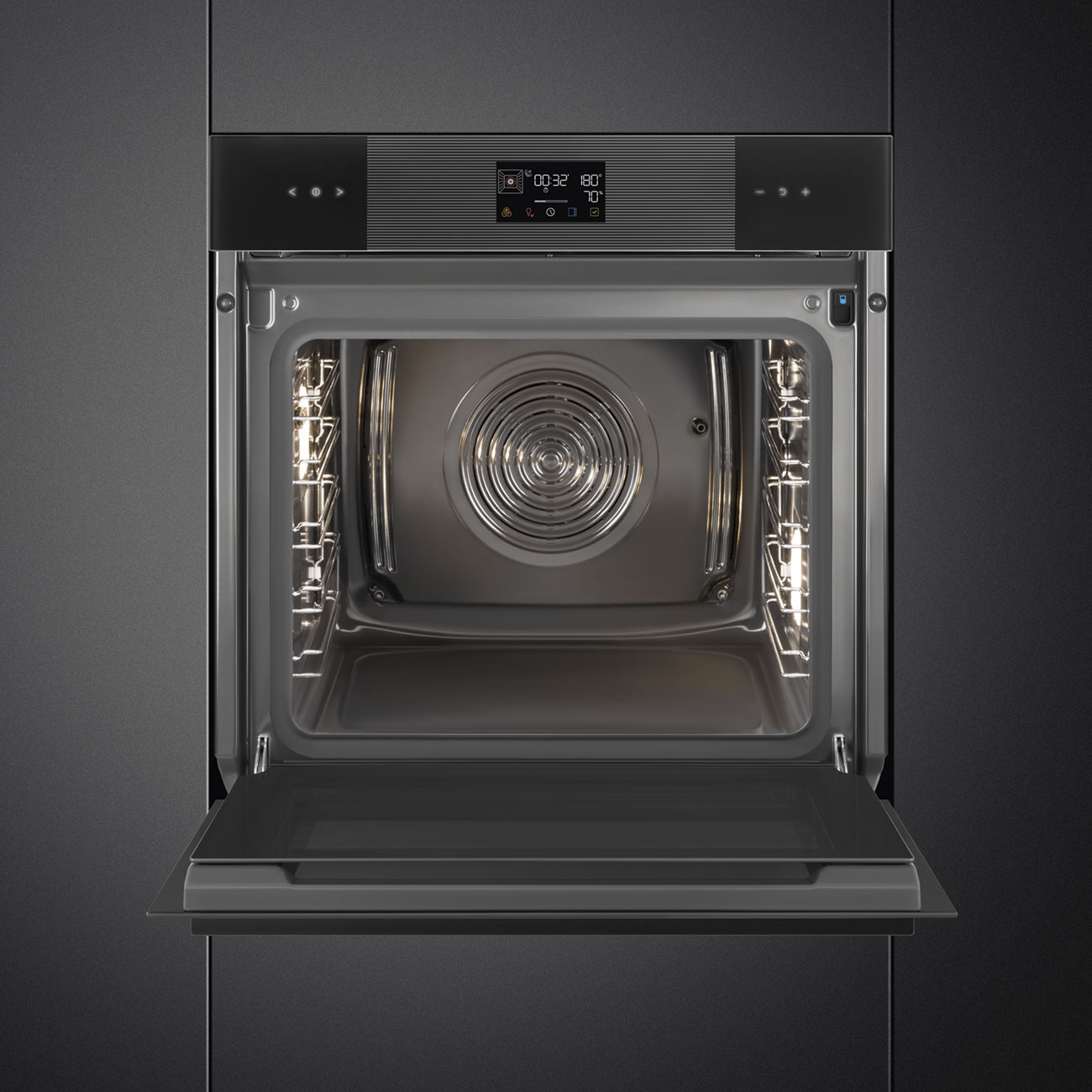 Cửa kính 3 lớp lò Smeg SO6102S3PB3