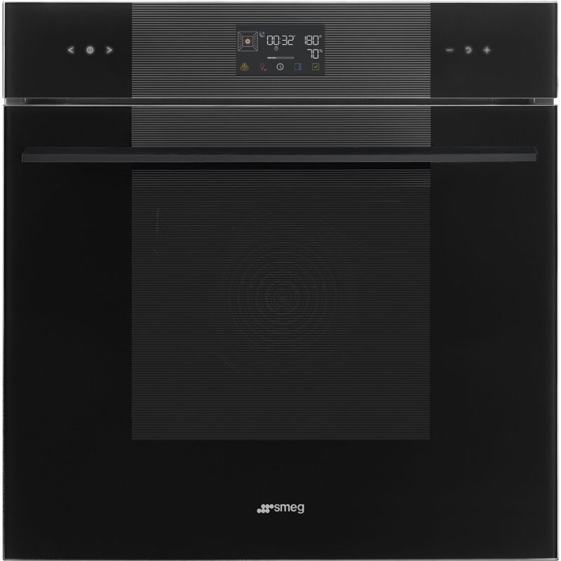 Lò nướng Smeg SO6102S3PB3 – Galileo Steam100 – 60cm – Línea Đen Bóng