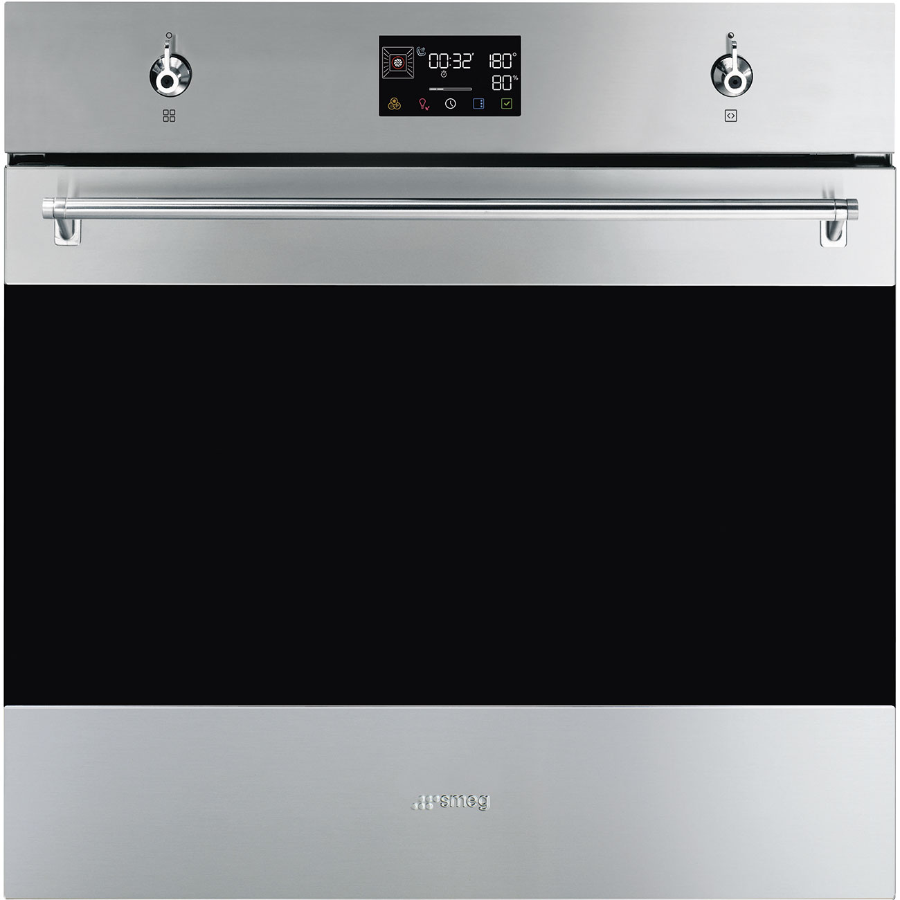 Lò nướng Smeg SO6302S3PX Galileo Steam100 60cm dòng thẩm mỹ Cổ Điển inox