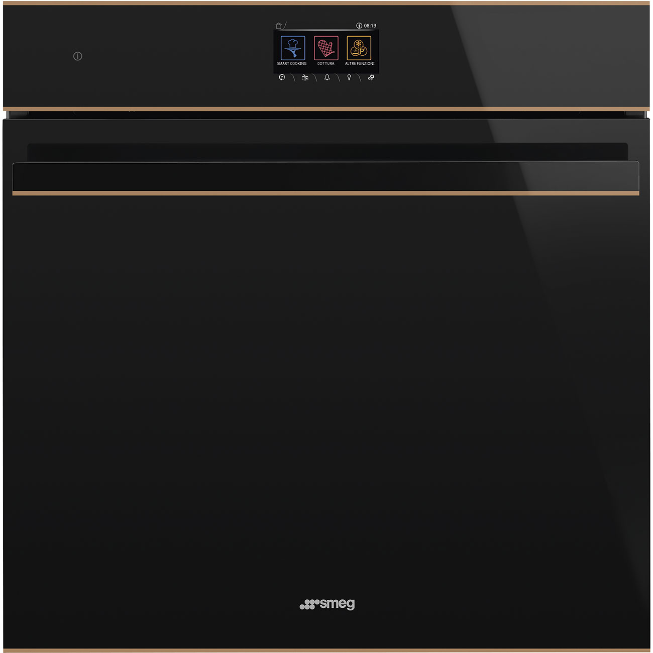 Lò nướng Smeg SO6604S4PNR Galileo Steam100 Pro 60cm Dolce Stil Novo