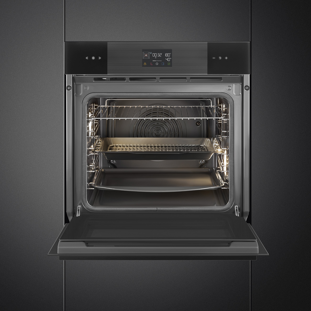 Bảng điều khiển EvoScreen lò Smeg SOP6102TB3
