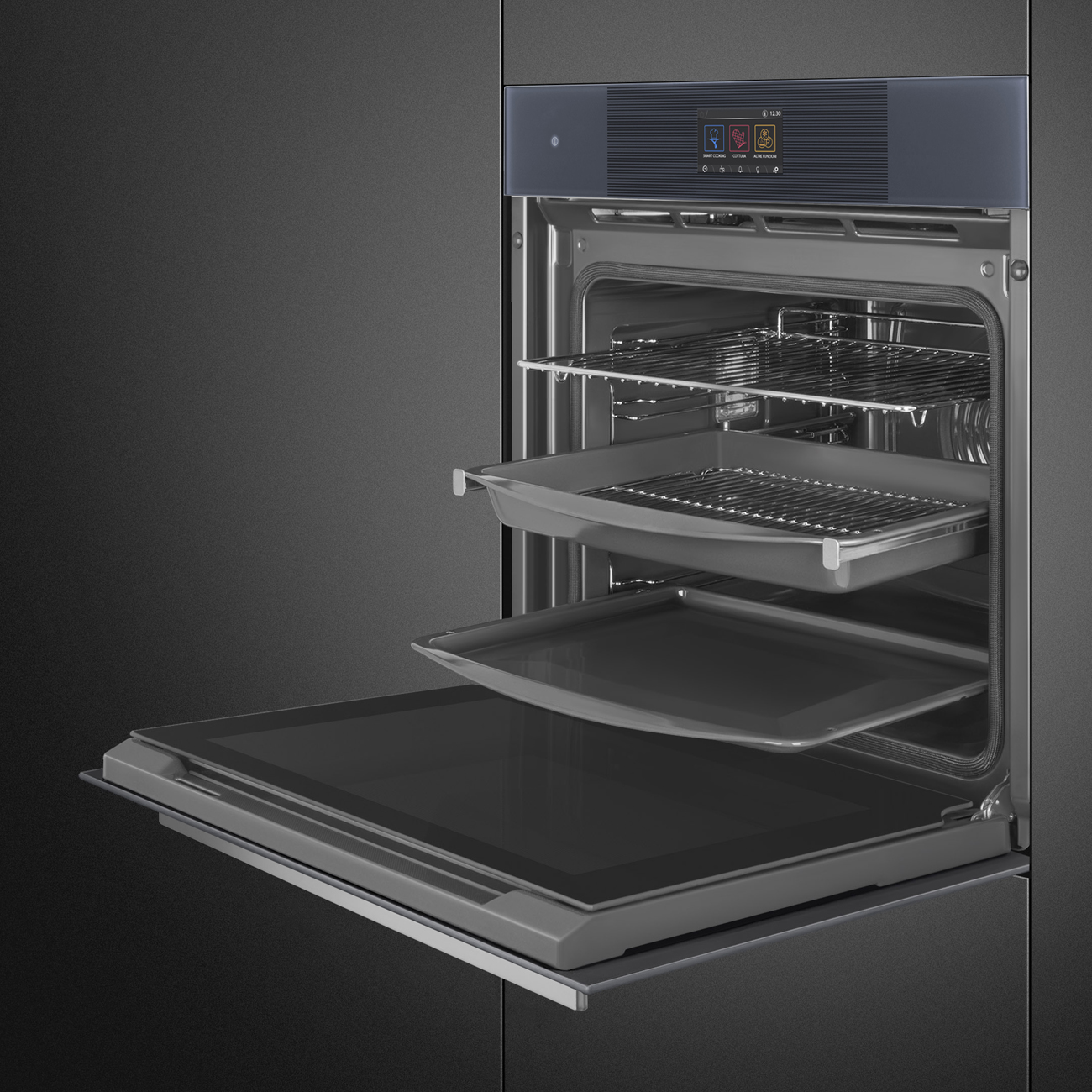 Công nghệ SameTime DeltaT lò Smeg SOP6104S2PG